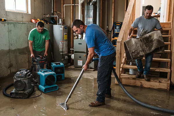 Basement Flood Cleanup Santa Ana