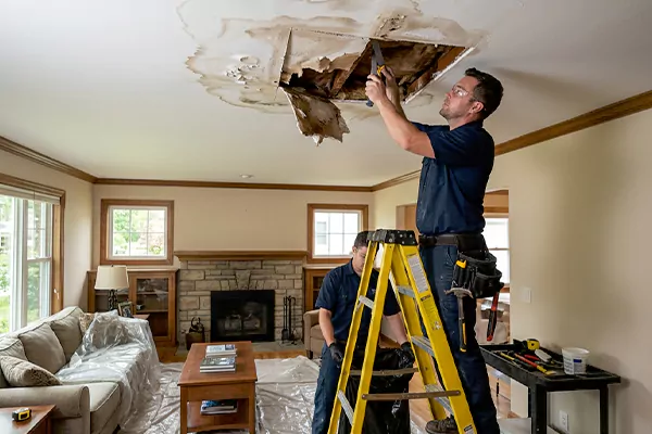 Water Damage Ceiling Repair Santa Ana
