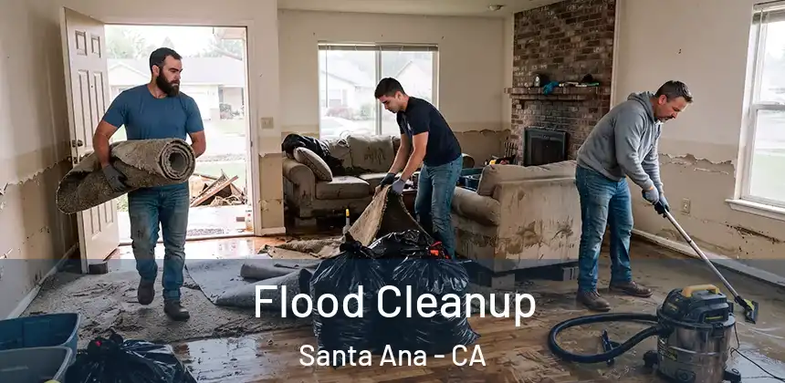  Flood Cleanup Santa Ana - CA