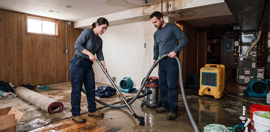 Frozen Pipe Burst Cleanup in Santa Ana