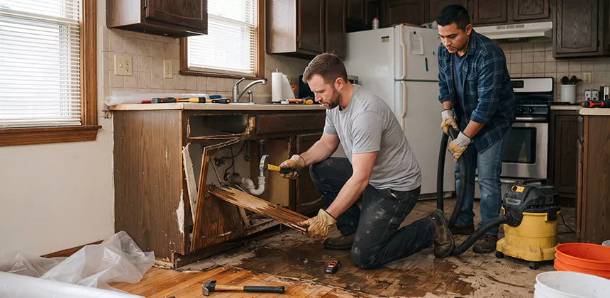 Repairing Water Damaged MDF Cabinets in Santa Ana