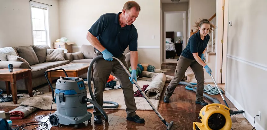 Hidden Leak Clean Up in Santa Ana
