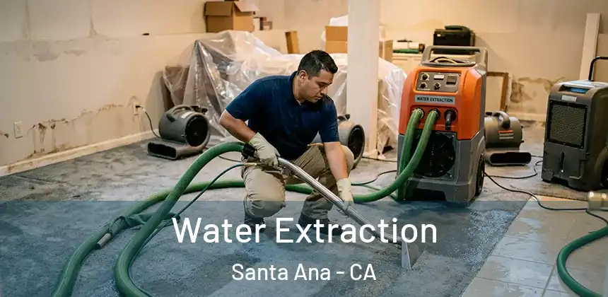  Water Extraction Santa Ana - CA