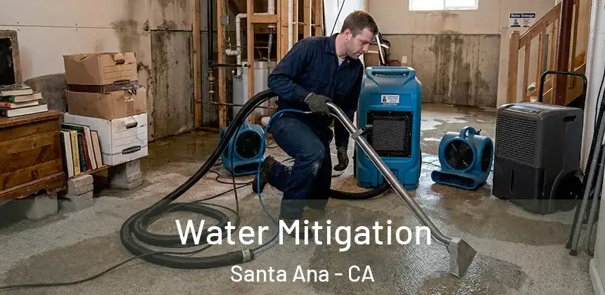  Water Mitigation Santa Ana - CA